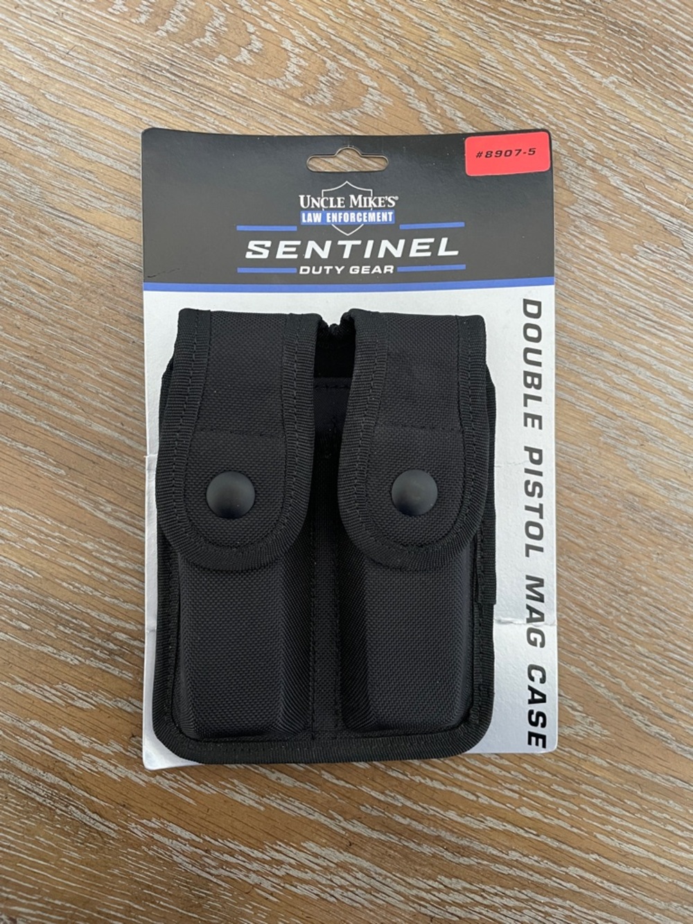 Uncle Mike's Sentinel Double Pistol Mag Case